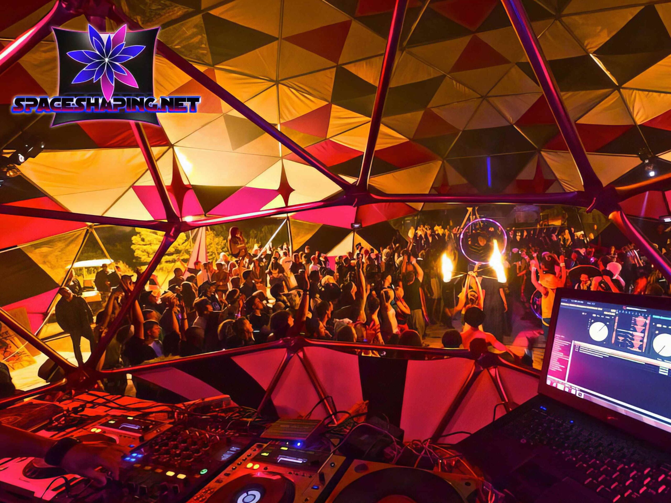 2014 Boise, ID Geodesic Sphere-DJ-Booth-VJ-Dome_134130