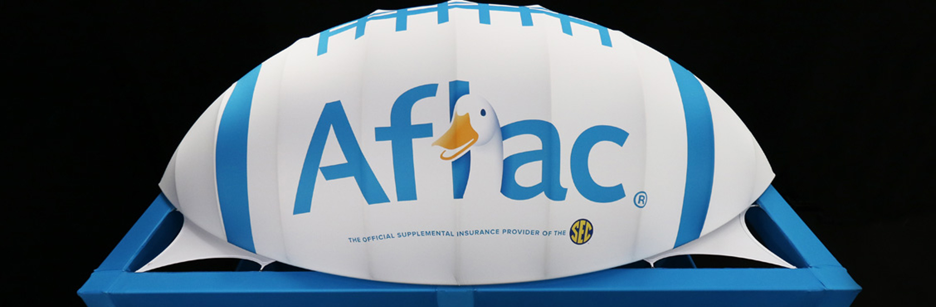 Aflac Custom Football for SEC Nation