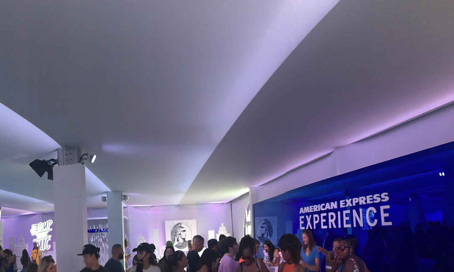 Amex Experience Tent Liner at Panorama Music Festival