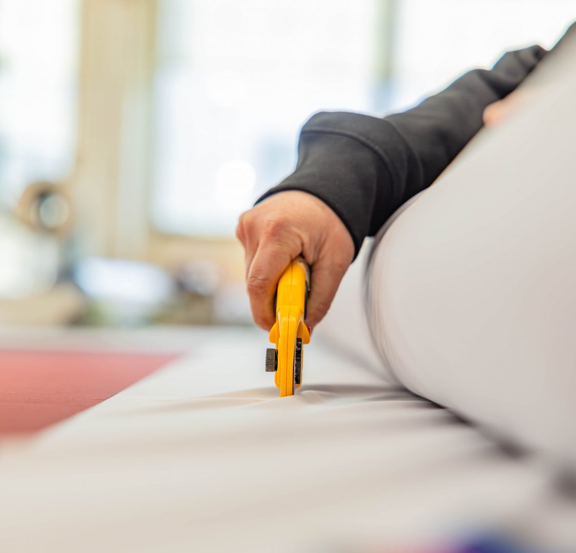 Cutting Fabric Cutting Fabric